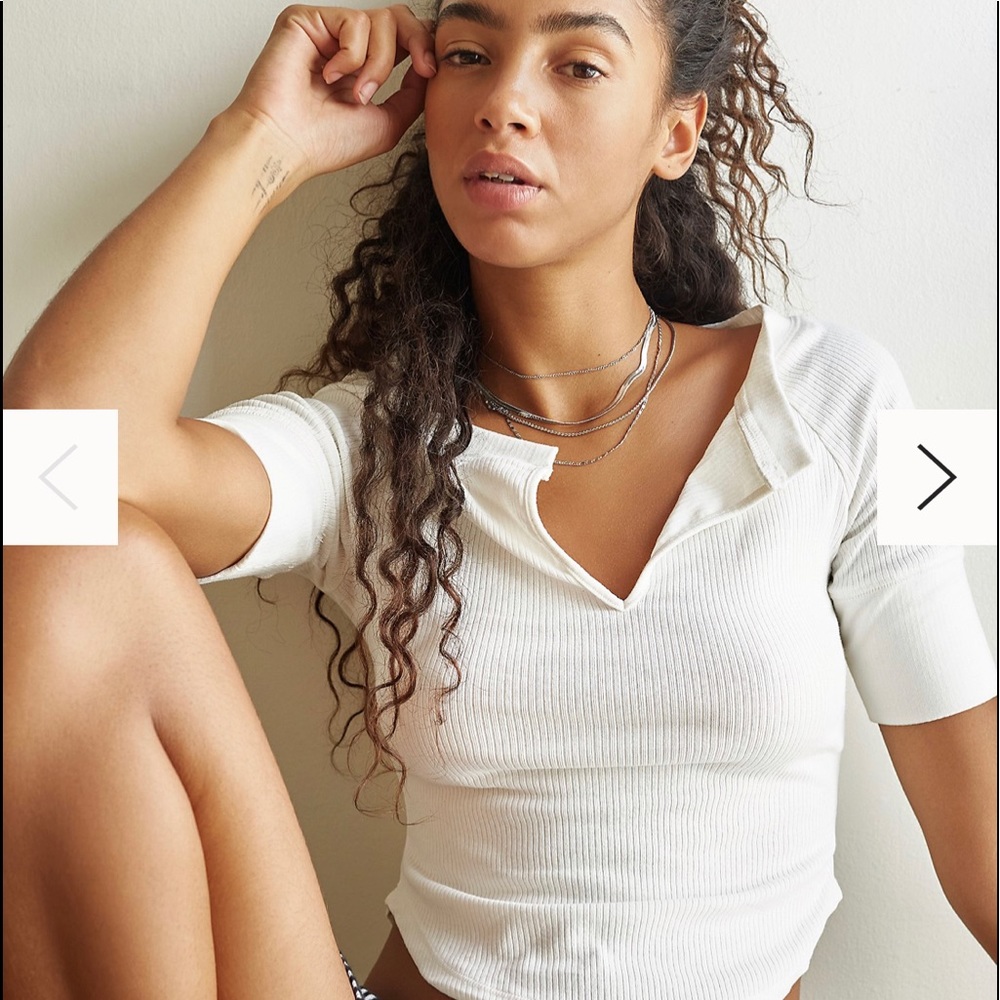 Free People Blake Baby Tee size Size S $38.00